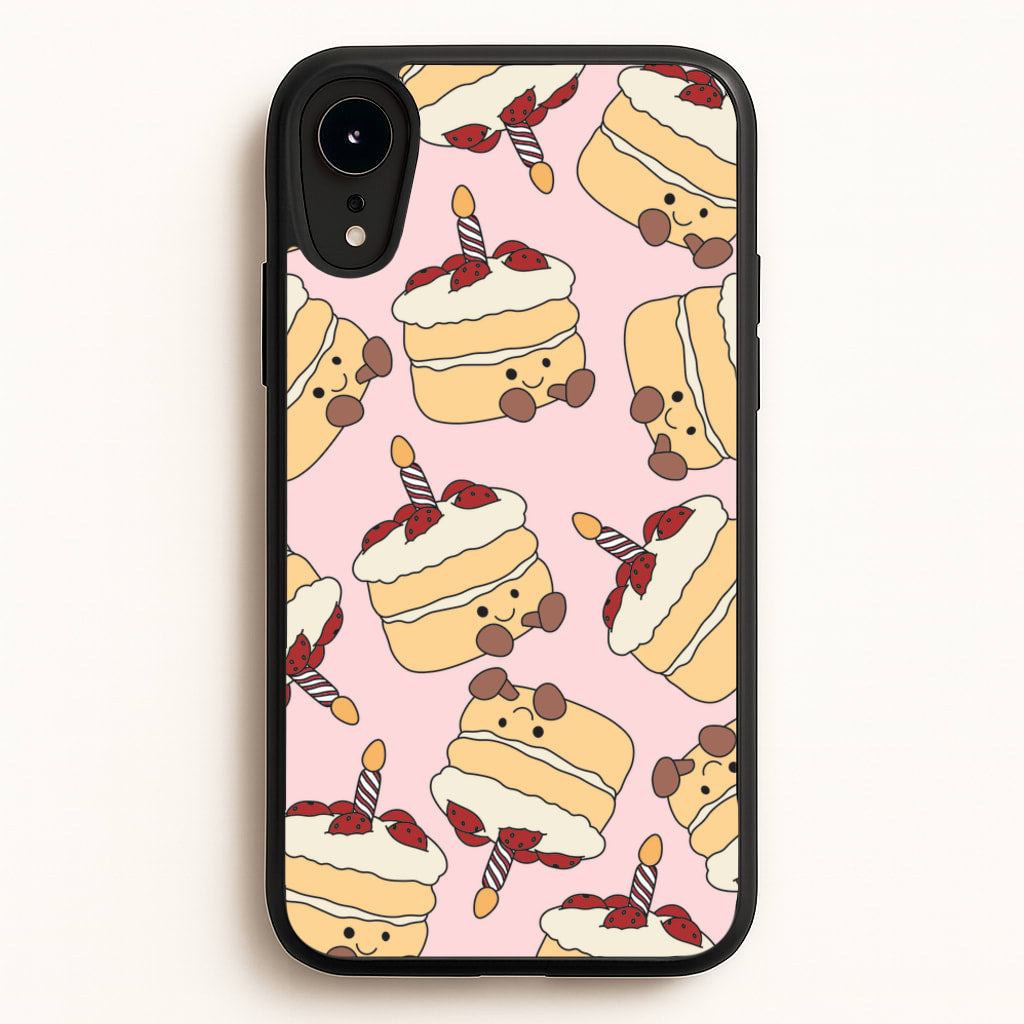 Cake Pattern - Plushy - Plushy Phone Case for iPhone XR