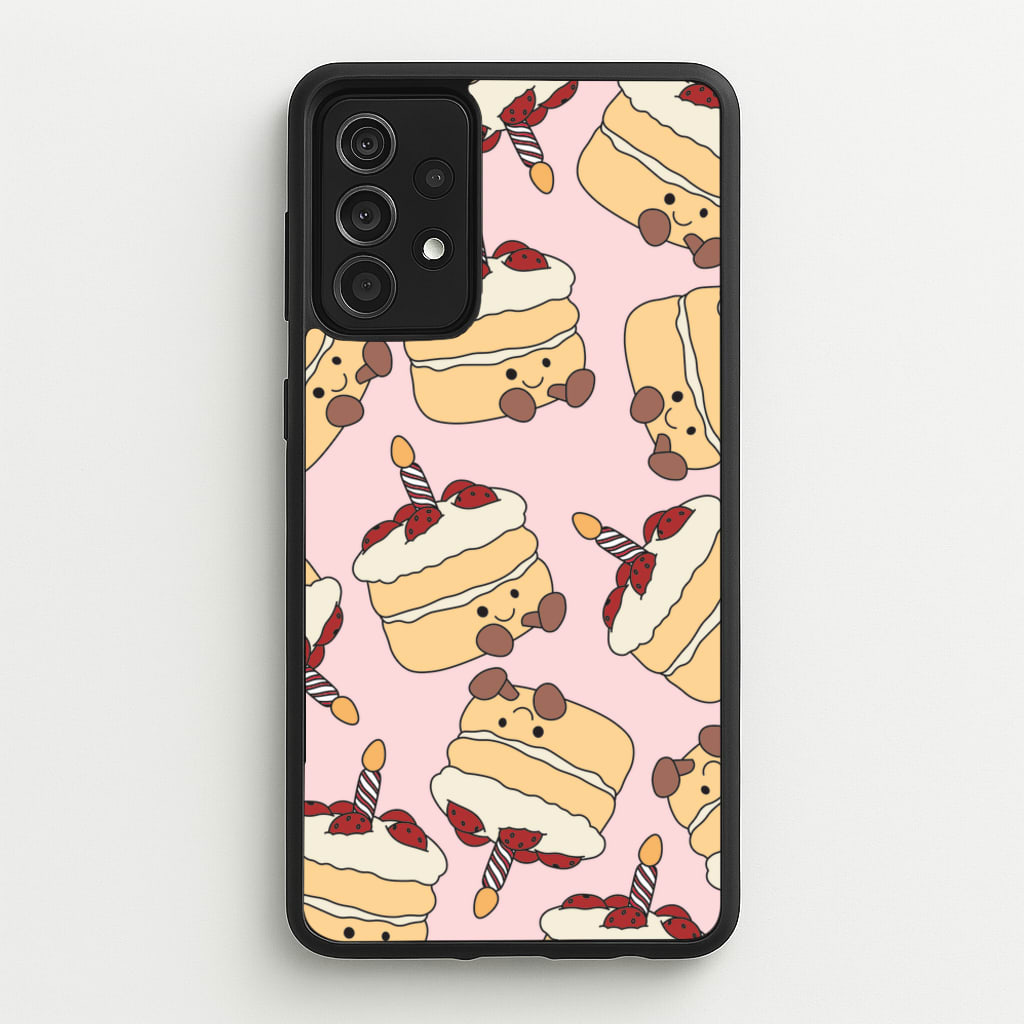 Cake Pattern - Plushy - Plushy Phone Case for Galaxy A52 / A52s