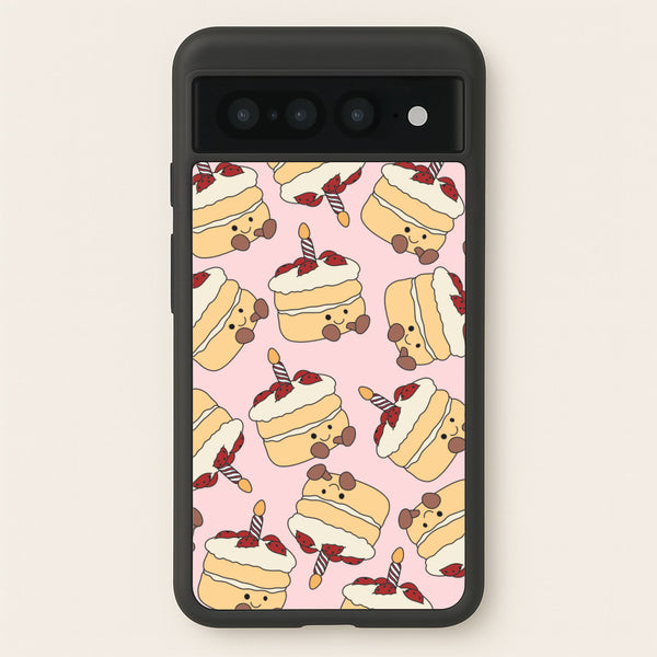 Cake Pattern - Plushy - Plushy Phone Case for Google Pixel 7 Pro