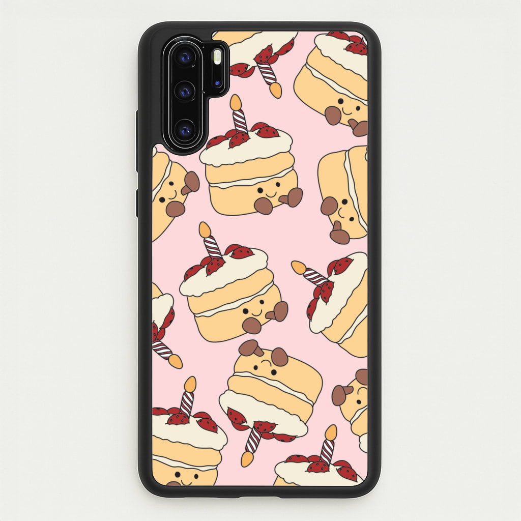 Cake Pattern - Plushy - Plushy Phone Case for Huawei P30 Pro