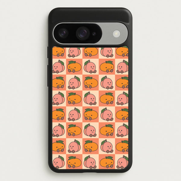 Oranges And Peaches - Plushy Phone Case for Google Pixel 10 / 10 Pro