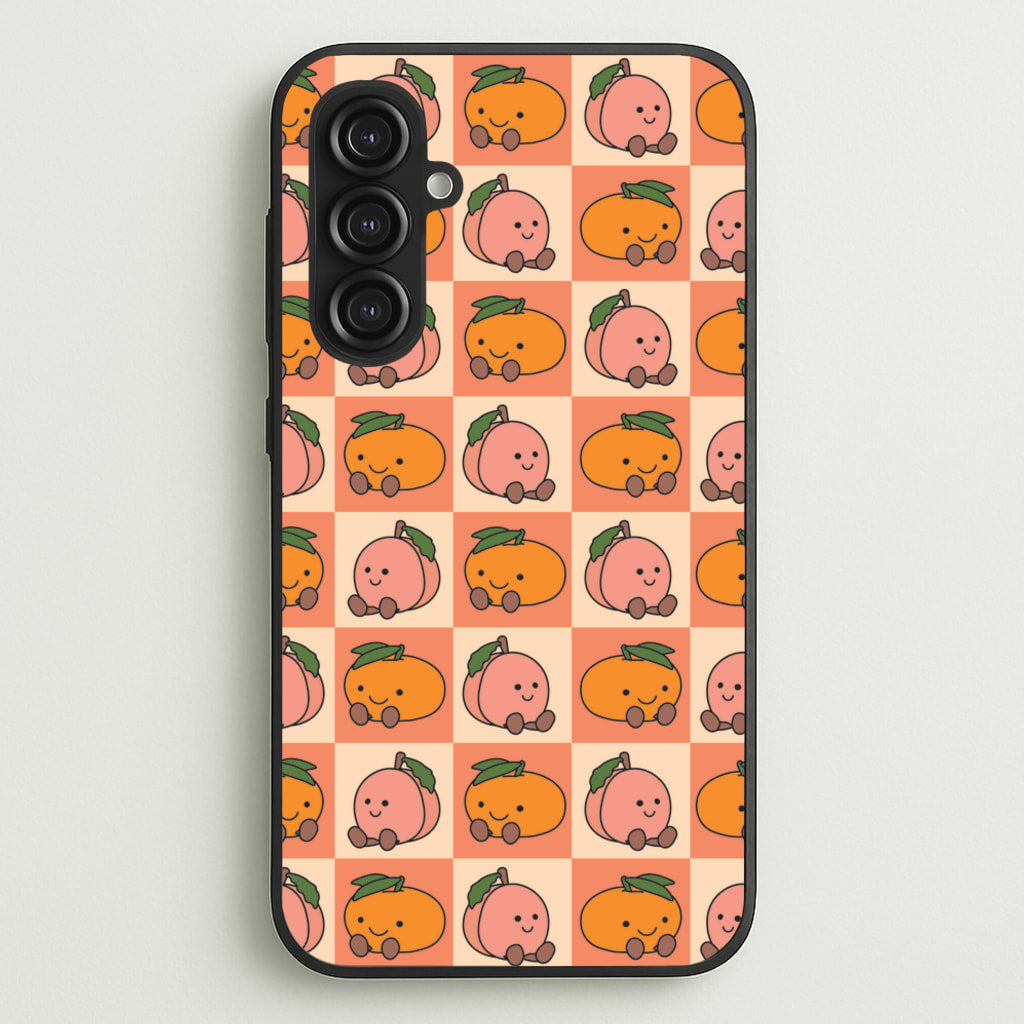 Oranges And Peaches - Plushy - Plushy Phone Case for Galaxy S23FE