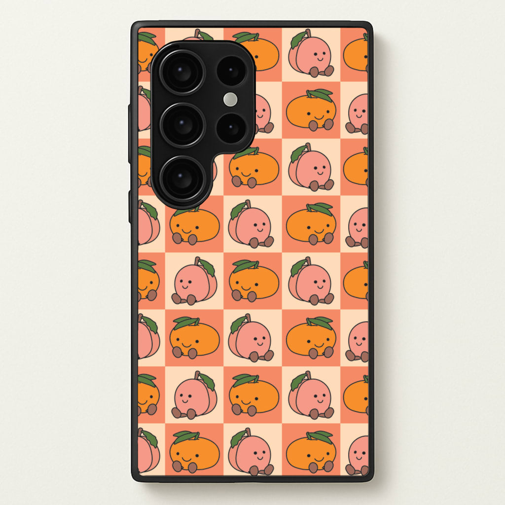 Oranges And Peaches - Plushy - Plushy Phone Case for Galaxy S24 Ultra