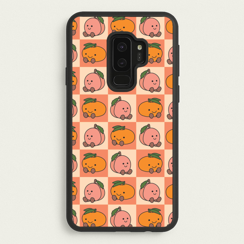 Oranges And Peaches - Plushy - Plushy Phone Case for Galaxy S9 Plus