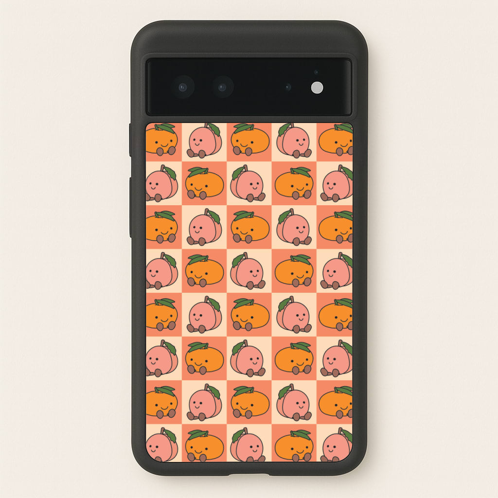 Oranges And Peaches - Plushy - Plushy Phone Case for Google Pixel 6