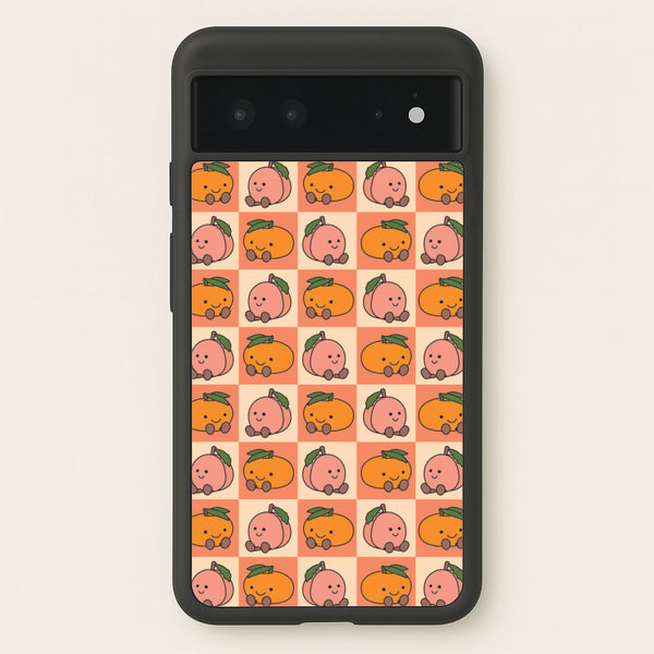 Oranges And Peaches - Plushy - Plushy Phone Case for Google Pixel 6