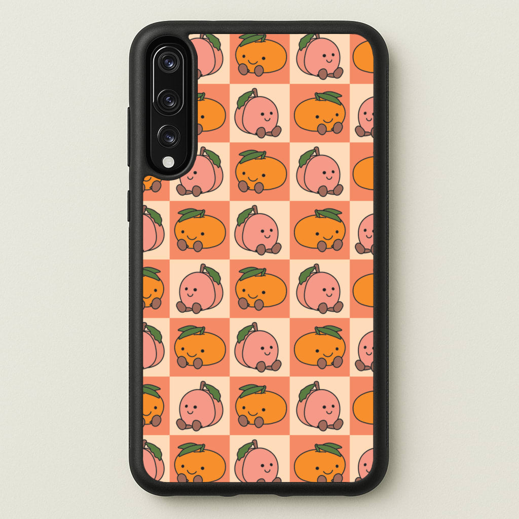 Oranges And Peaches - Plushy - Plushy Phone Case for Huawei P20 Pro