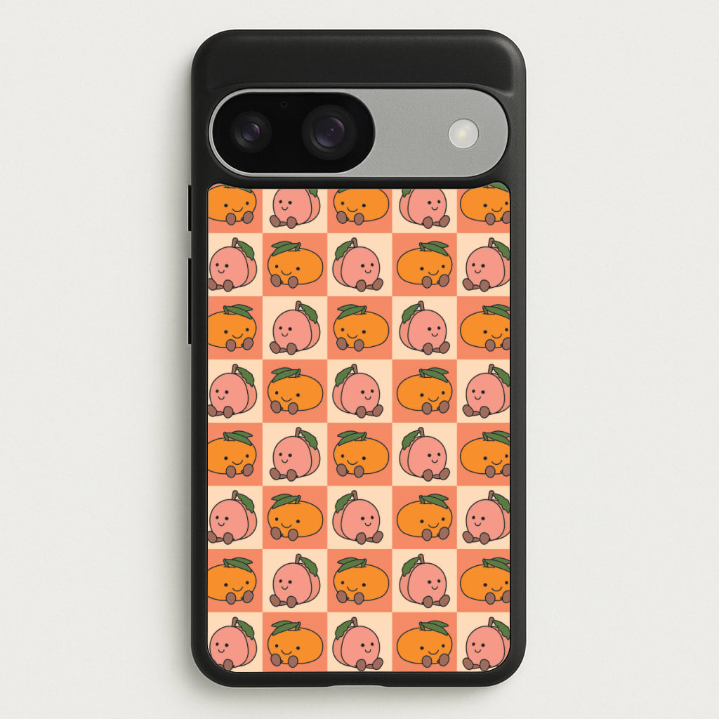 Oranges And Peaches - Plushy - Plushy Phone Case for Google Pixel 9 / 9 Pro