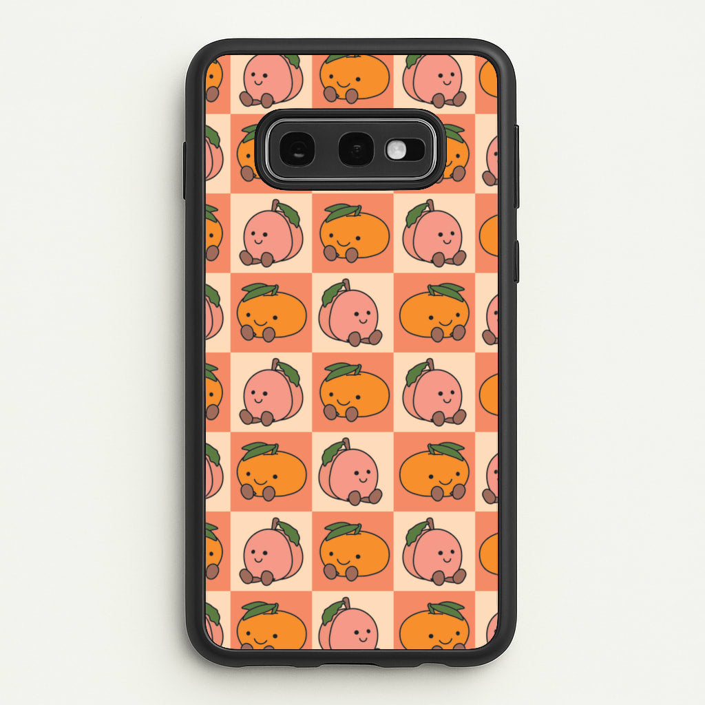 Oranges And Peaches - Plushy - Plushy Phone Case for Galaxy S10e