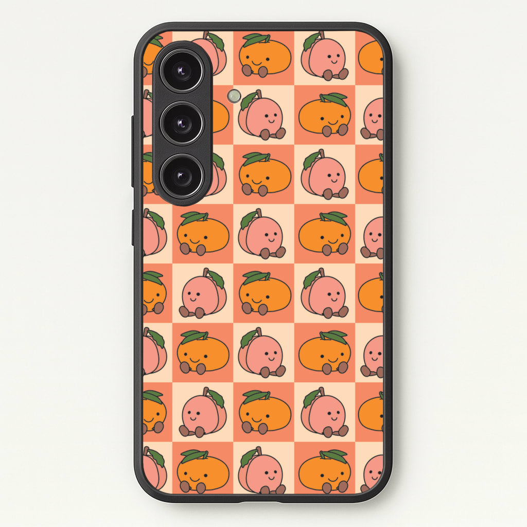 Oranges And Peaches - Plushy - Plushy Phone Case for Galaxy S24 Plus