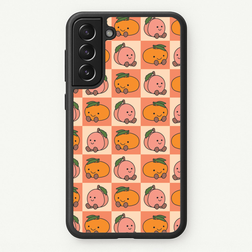 Oranges And Peaches - Plushy - Plushy Phone Case for Galaxy S21 Plus
