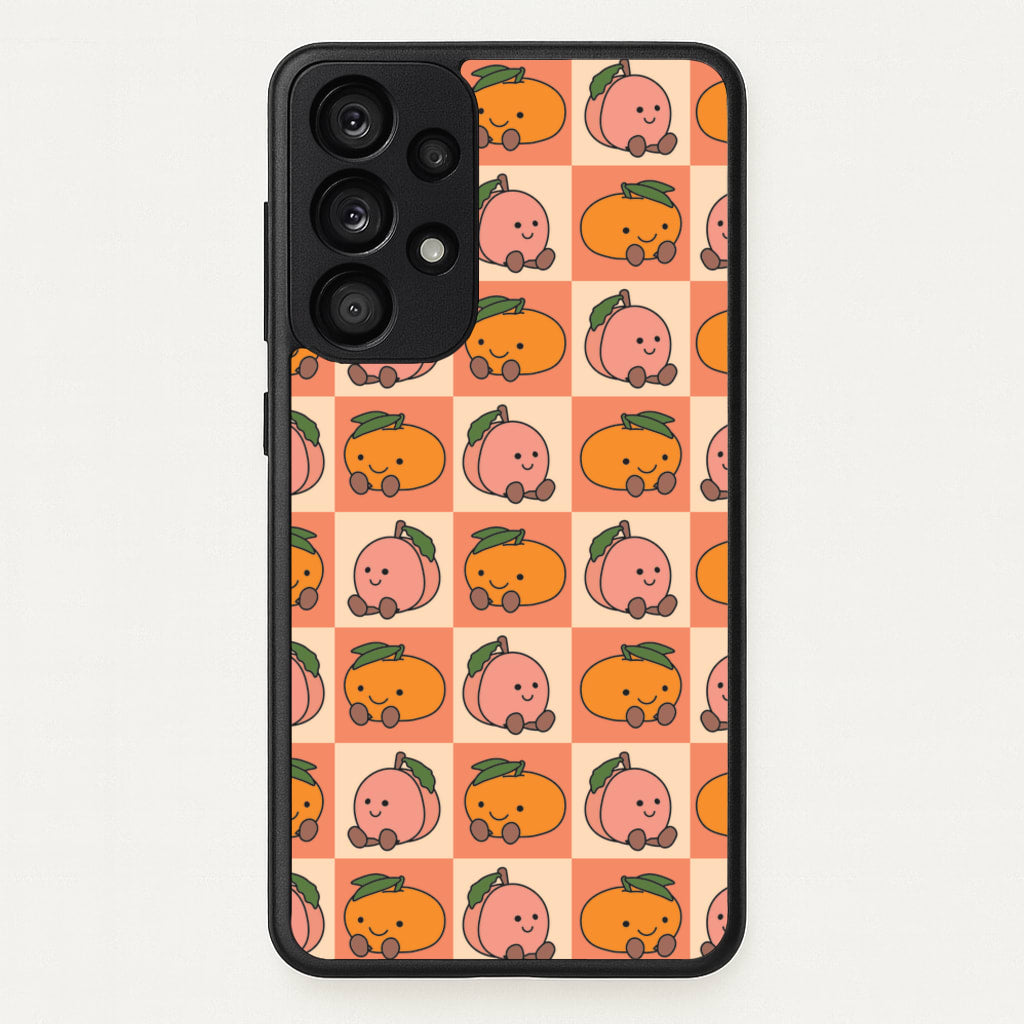 Oranges And Peaches - Plushy - Plushy Phone Case for Galaxy A53