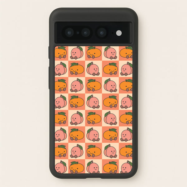 Oranges And Peaches - Plushy - Plushy Phone Case for Google Pixel 7 Pro