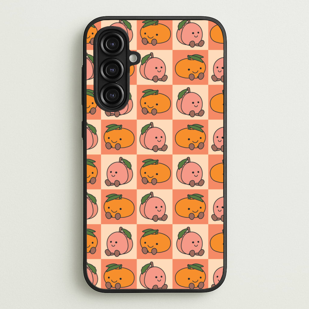 Oranges And Peaches - Plushy - Plushy Phone Case for Galaxy A16