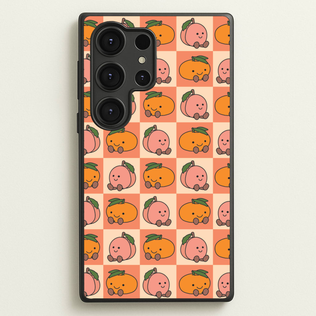 Oranges And Peaches - Plushy - Plushy Phone Case for Galaxy S25 Ultra