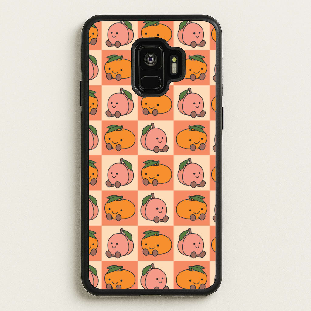 Oranges And Peaches - Plushy - Plushy Phone Case for Galaxy S9