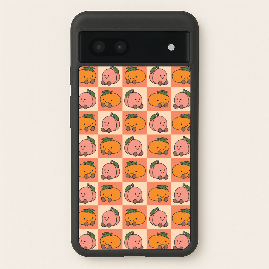 Oranges And Peaches - Plushy - Plushy Phone Case for Google Pixel 7a