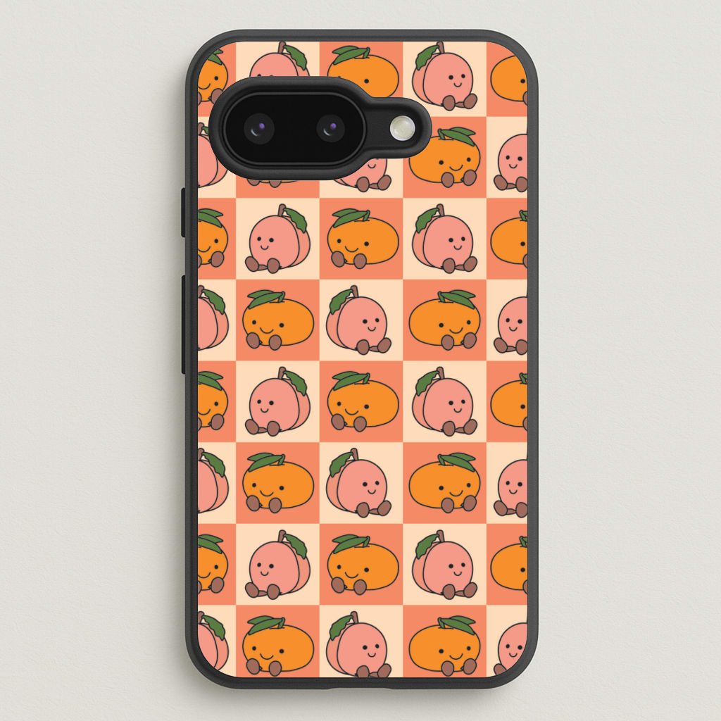 Oranges And Peaches - Plushy - Plushy Phone Case for Google Pixel 9a