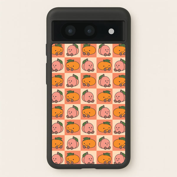 Oranges And Peaches - Plushy - Plushy Phone Case for Google Pixel 8a