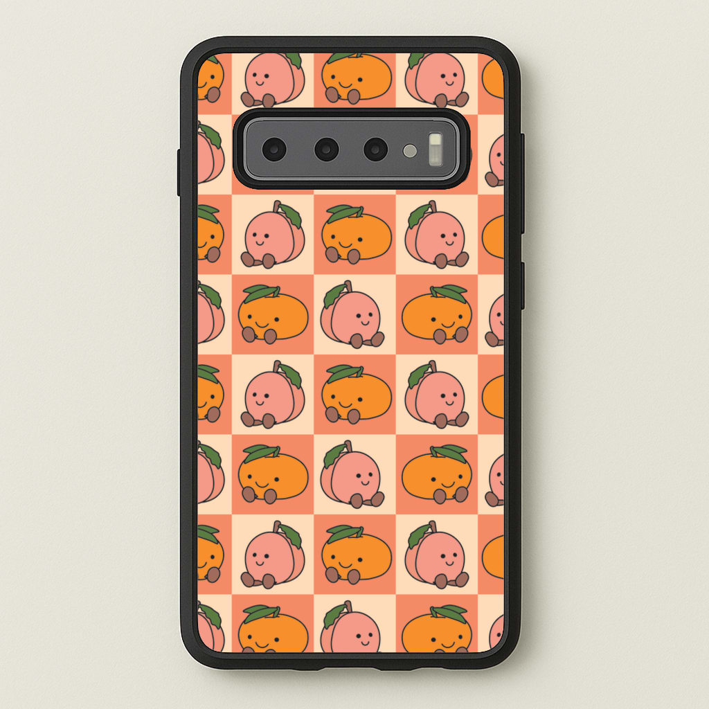 Oranges And Peaches - Plushy - Plushy Phone Case for Galaxy S10