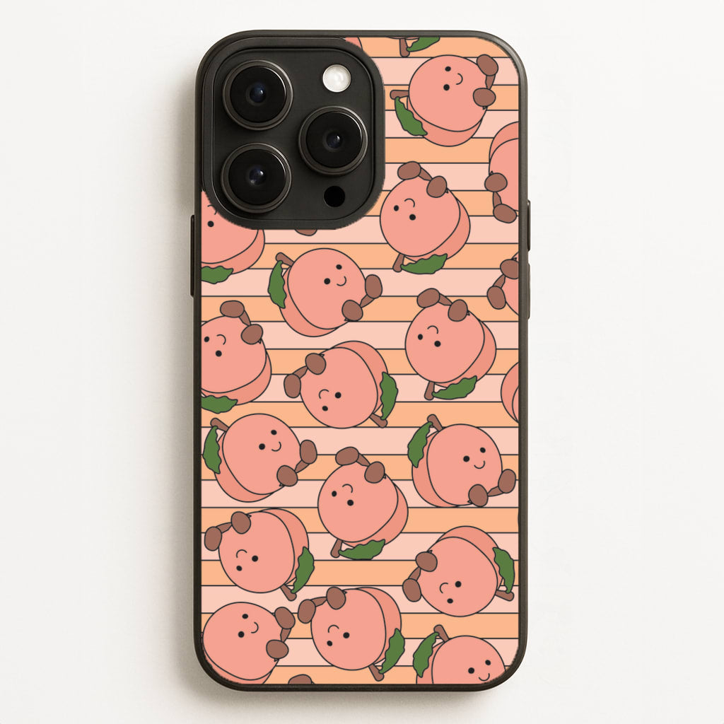 Feeling Peachy - Plushy Phone Case for iPhone 16 Pro Max