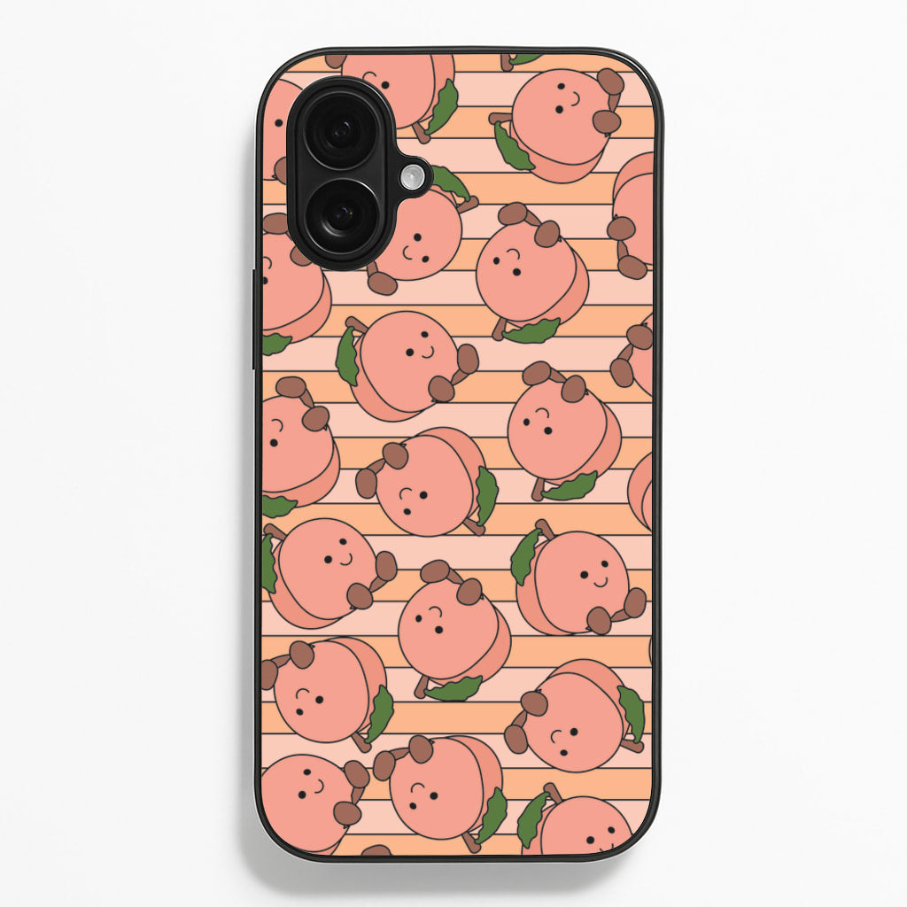 Feeling Peachy - Plushy Phone Case for iPhone 16 Plus