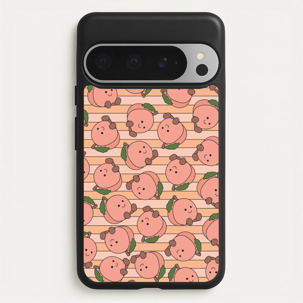 Feeling Peachy - Plushy Phone Case for Google Pixel 9 Pro XL