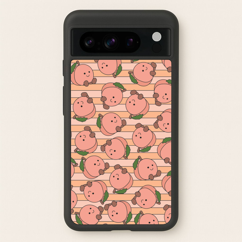 Feeling Peachy - Plushy Phone Case for Google Pixel 8 Pro
