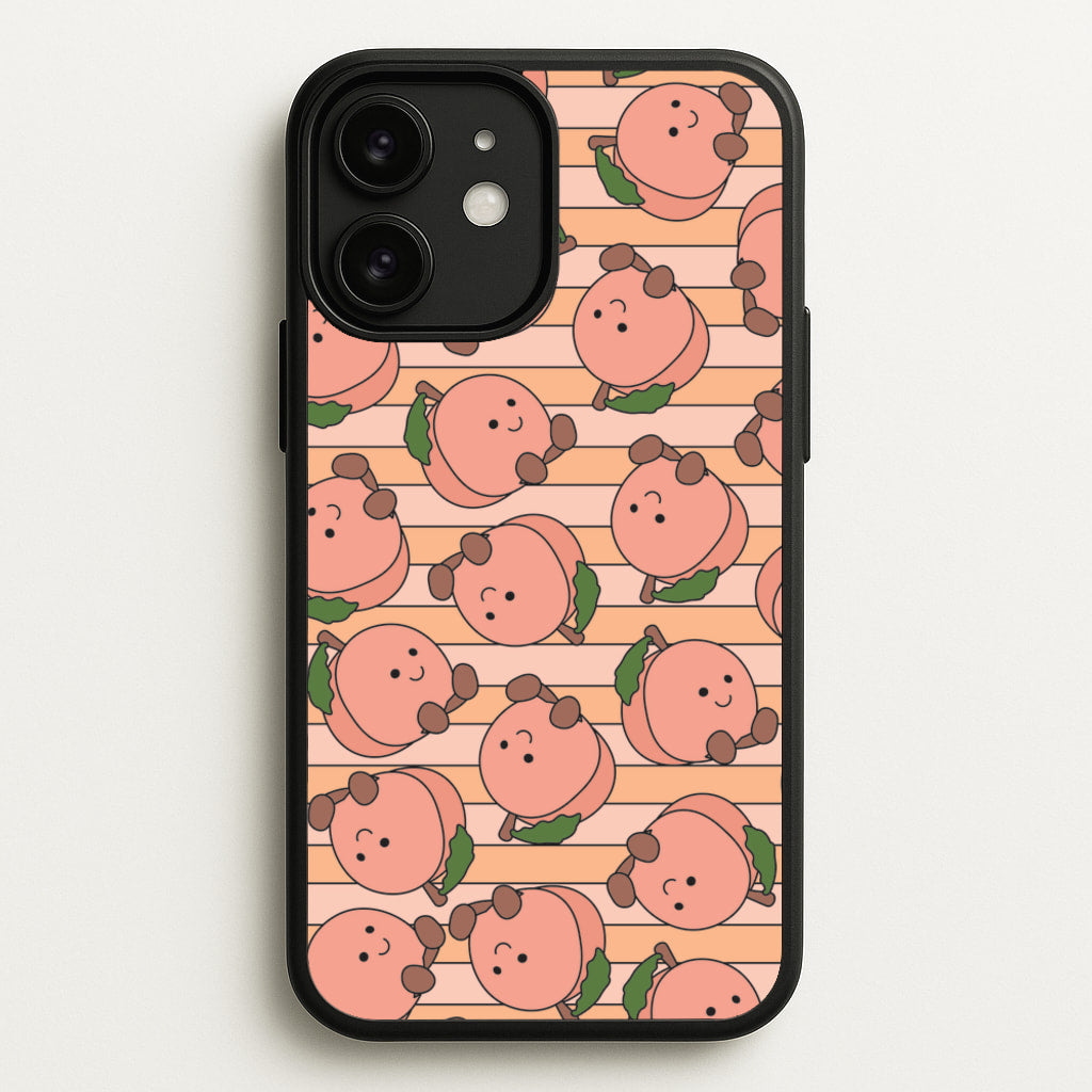 Feeling Peachy - Plushy Phone Case for iPhone 11