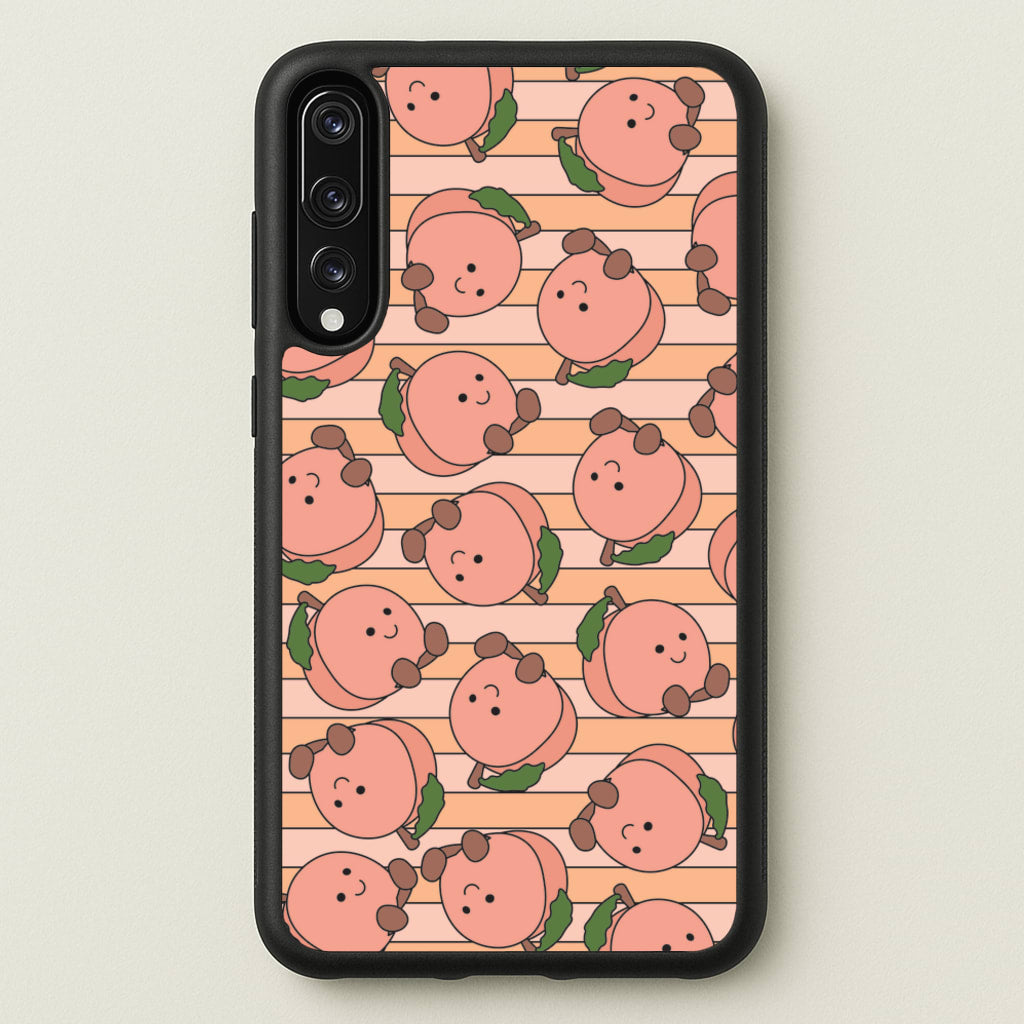 Feeling Peachy - Plushy Phone Case for Huawei P20 Pro