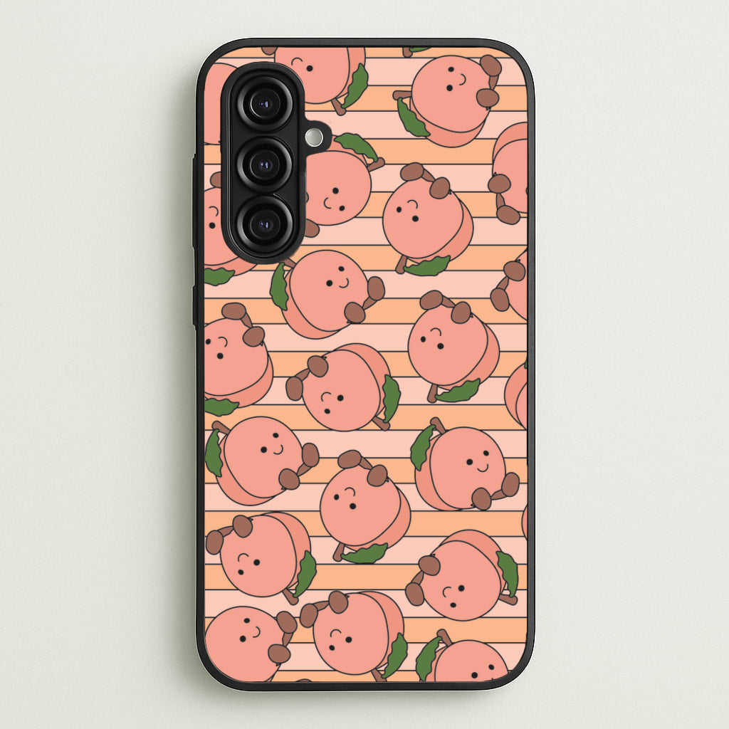 Feeling Peachy - Plushy Phone Case for Galaxy A16