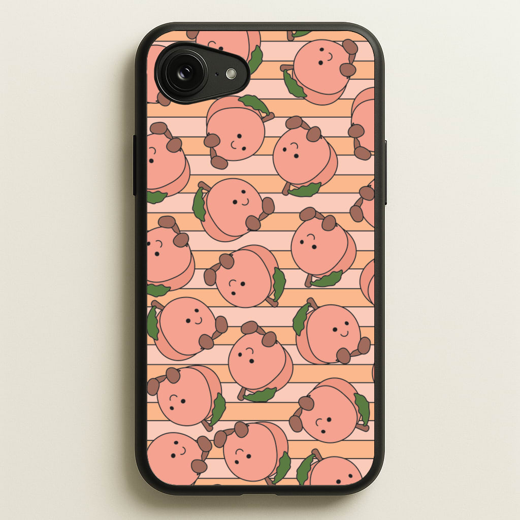 Feeling Peachy - Plushy Phone Case for iPhone 16e