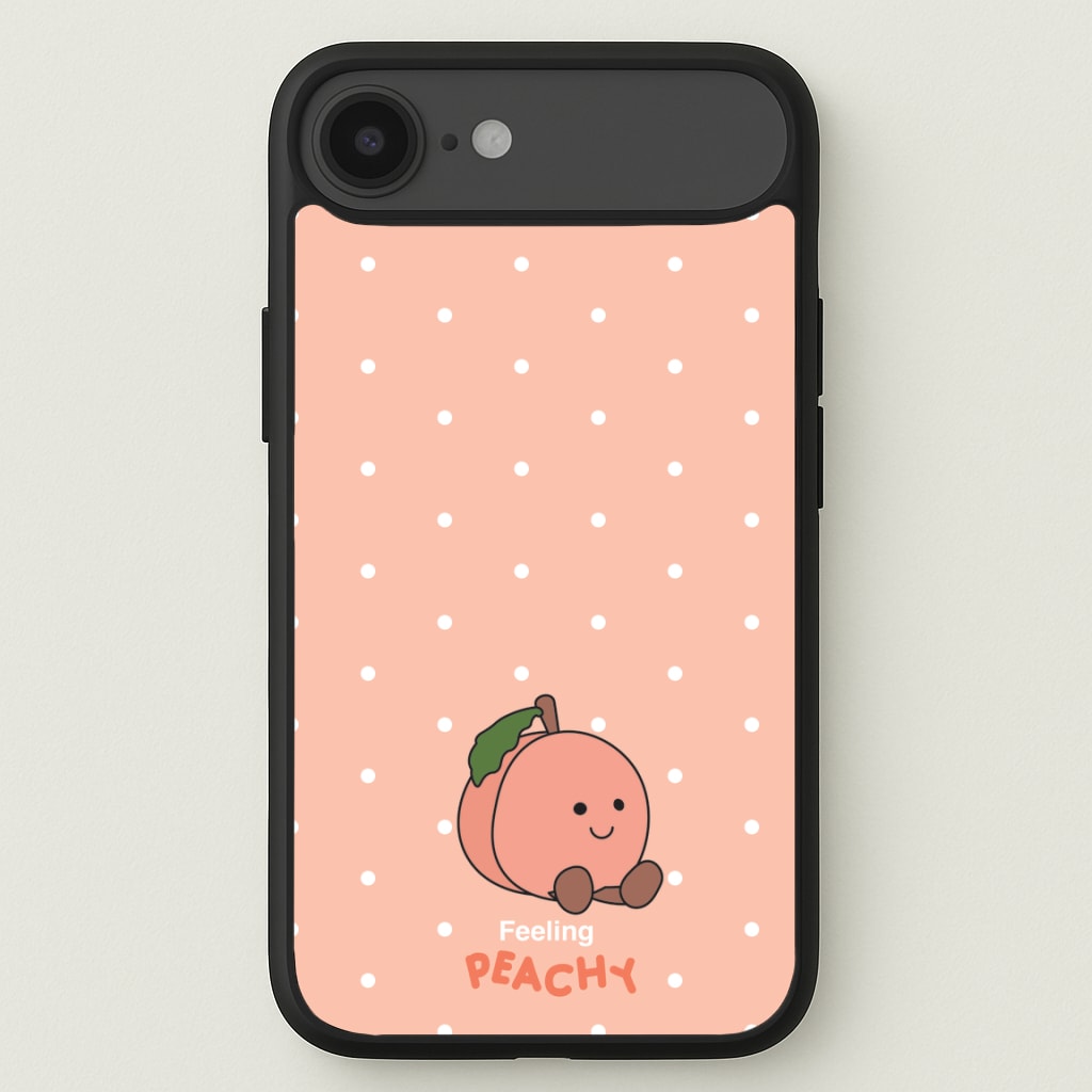 Peach Pattern Phone Case for iPhone 17 Air