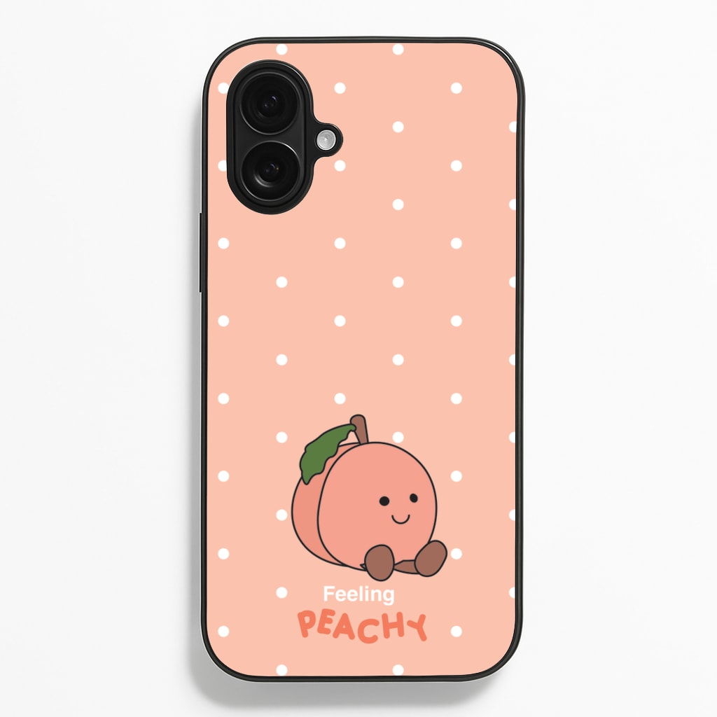 Peach Pattern Phone Case