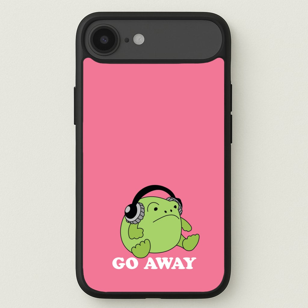 Go Away Grumpy Frog Phone Case for iPhone 17 Air