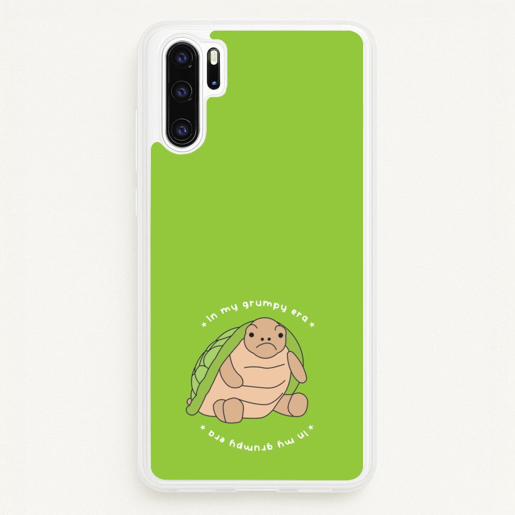 Grumpy Era Turtle - Plushy Phone Case for Huawei P30 Pro