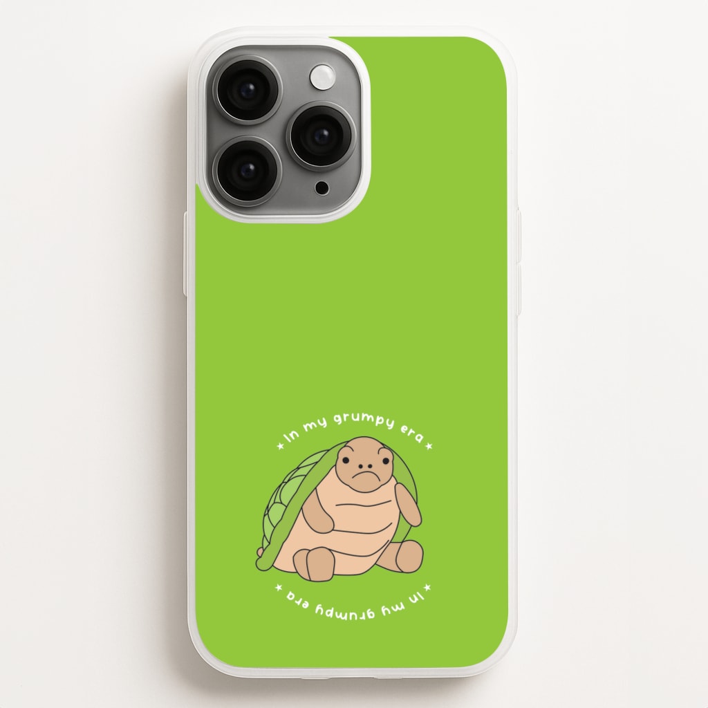 Grumpy Era Turtle - Plushy Phone Case for iPhone 12 Pro Max
