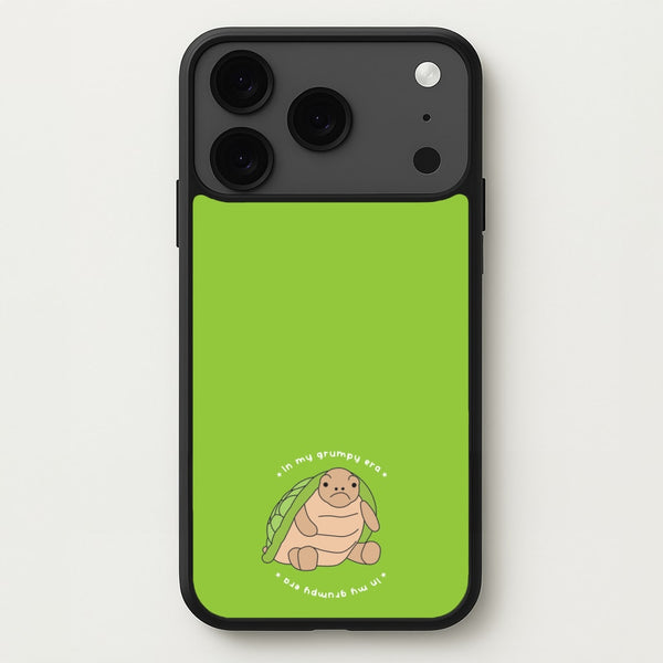 Grumpy Era Turtle Phone Case for iPhone 17 Pro Max