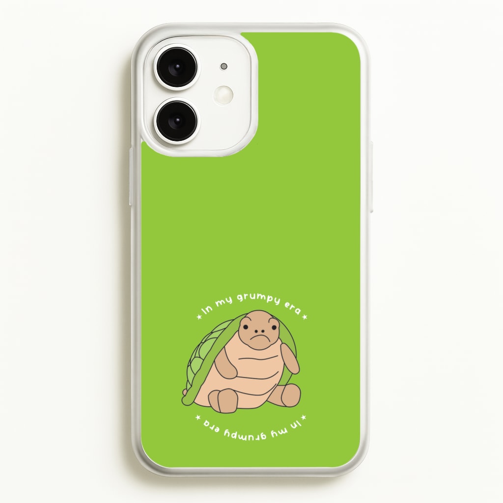 Grumpy Era Turtle - Plushy Phone Case for iPhone 11