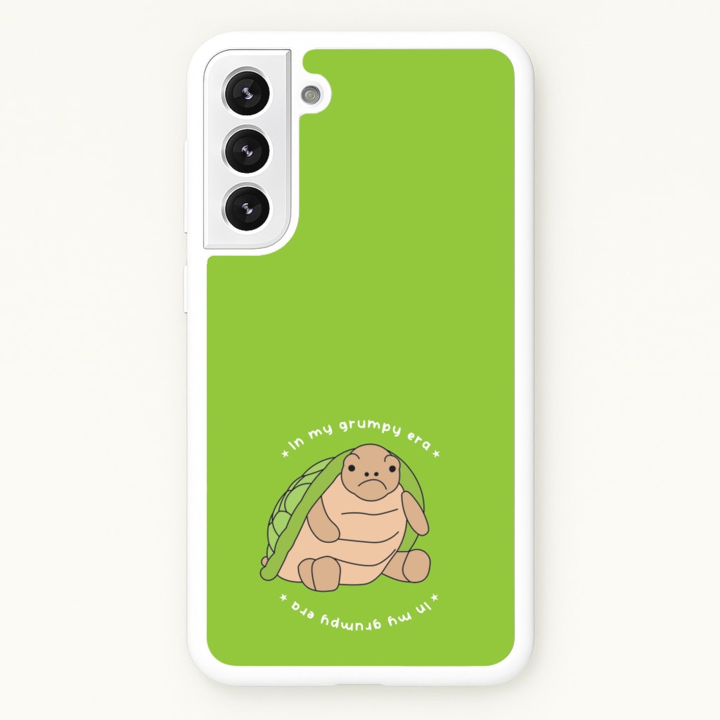 Grumpy Era Turtle - Plushy Phone Case for Galaxy S22 Plus
