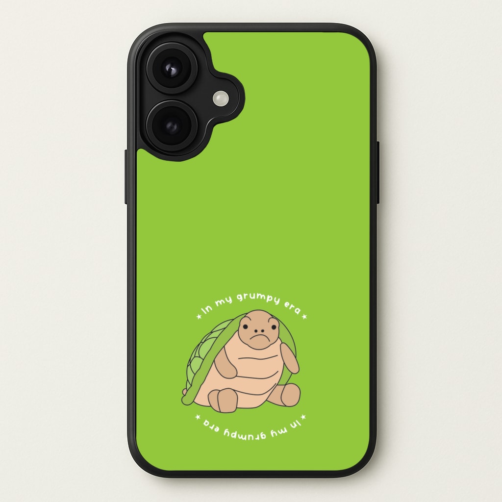 Grumpy Era Turtle Phone Case for iPhone 17