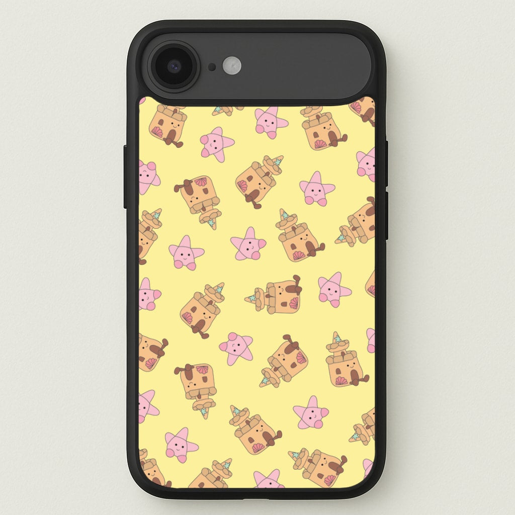 Sandcastles And Stars Pattern Phone Case for iPhone 17 Air