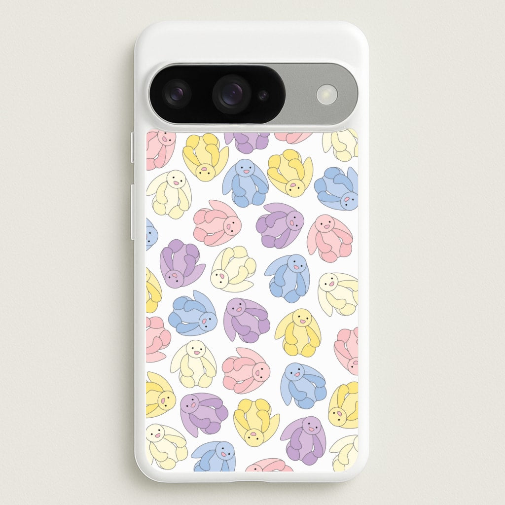 Pastel Bunnies Pattern Phone Case for Google Pixel 10 / 10 Pro