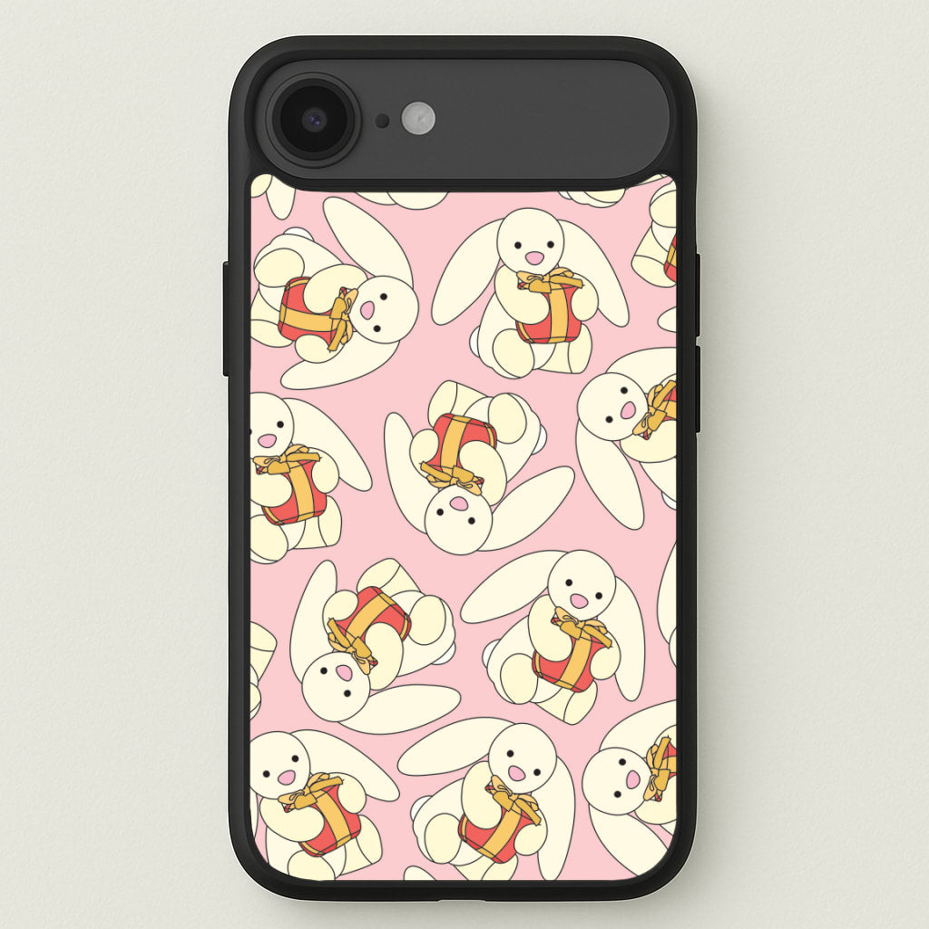 Bunny Present Pattern Phone Case for iPhone 17 Air