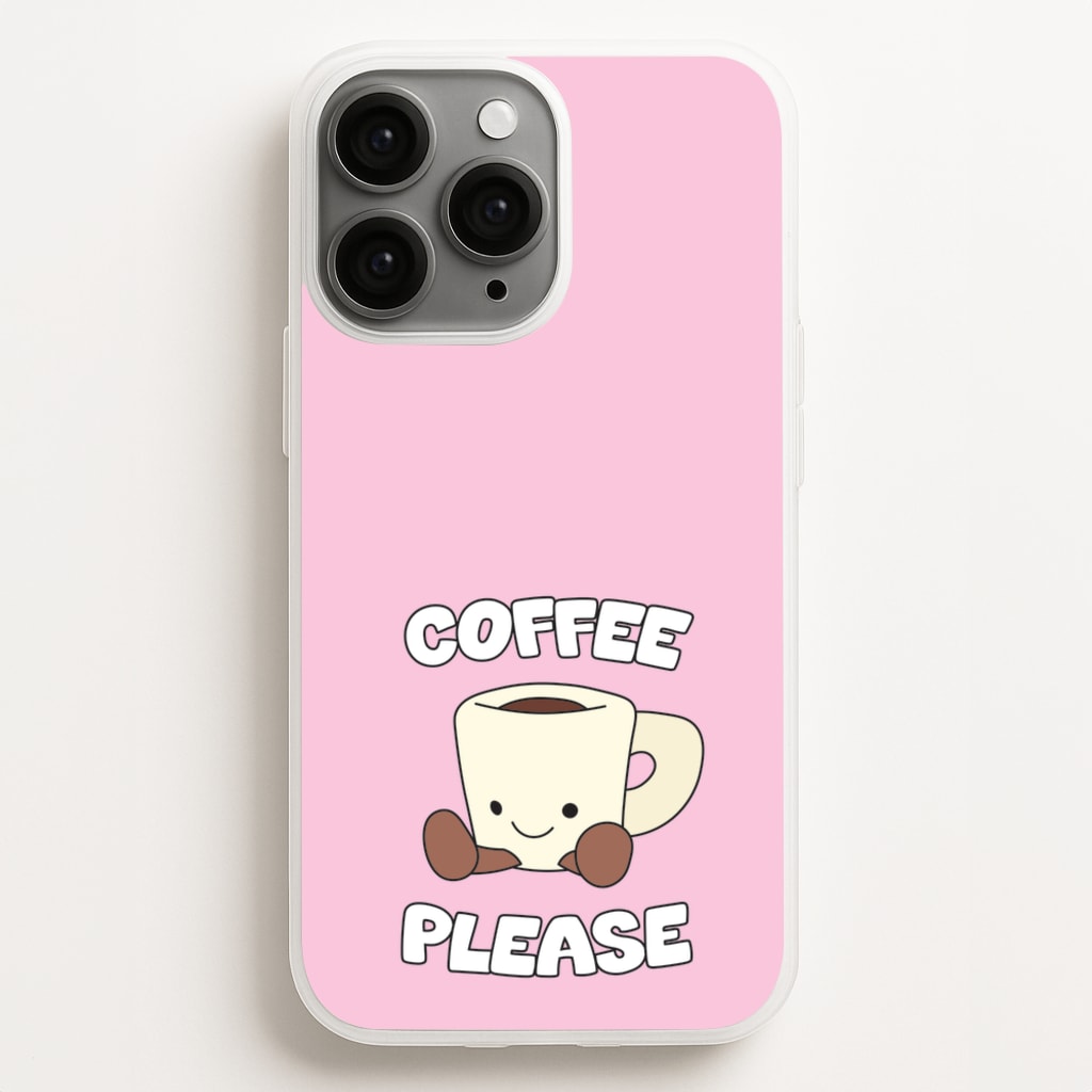 Coffee Please Mug - Plushy Phone Case for iPhone 16 Pro Max