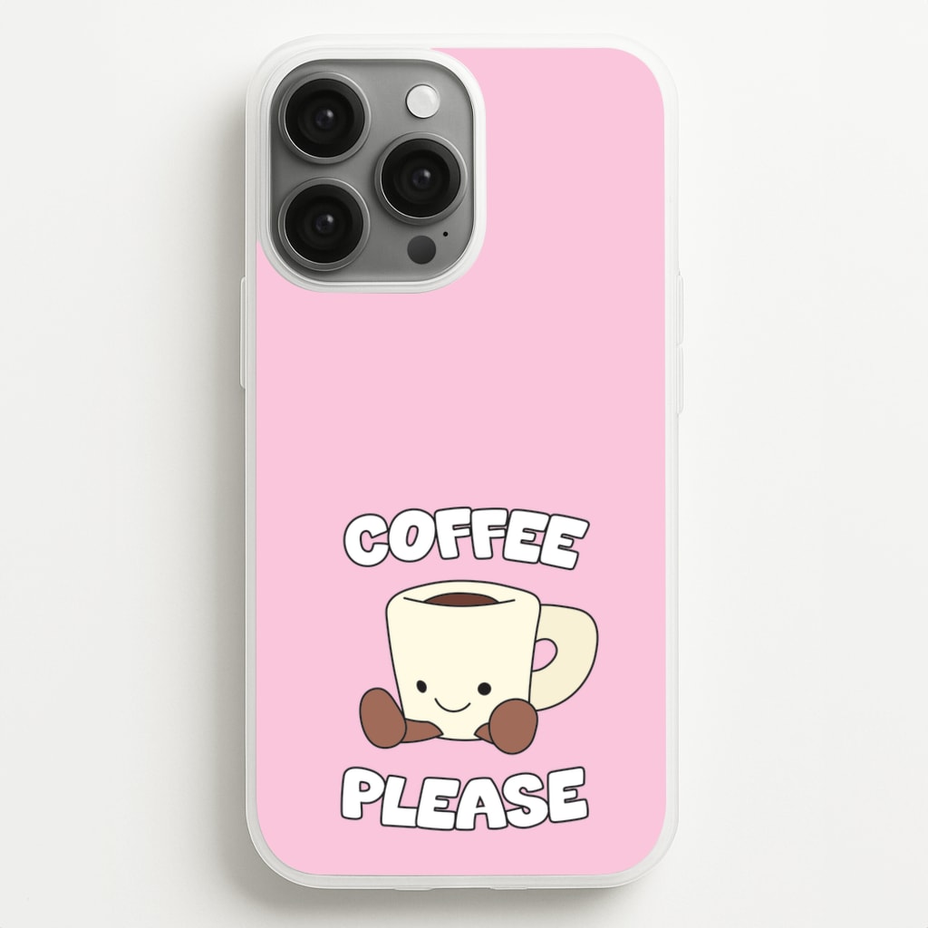 Coffee Please Mug - Plushy Phone Case for iPhone 13 Pro Max