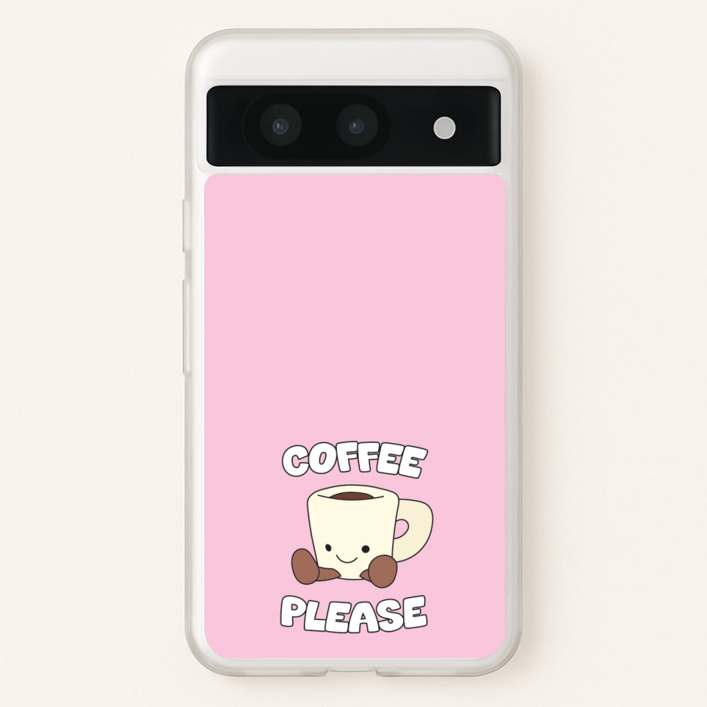 Coffee Please Mug - Plushy Phone Case for Google Pixel 8a