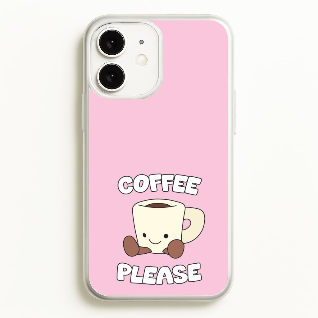 Coffee Please Mug - Plushy Phone Case for iPhone 11