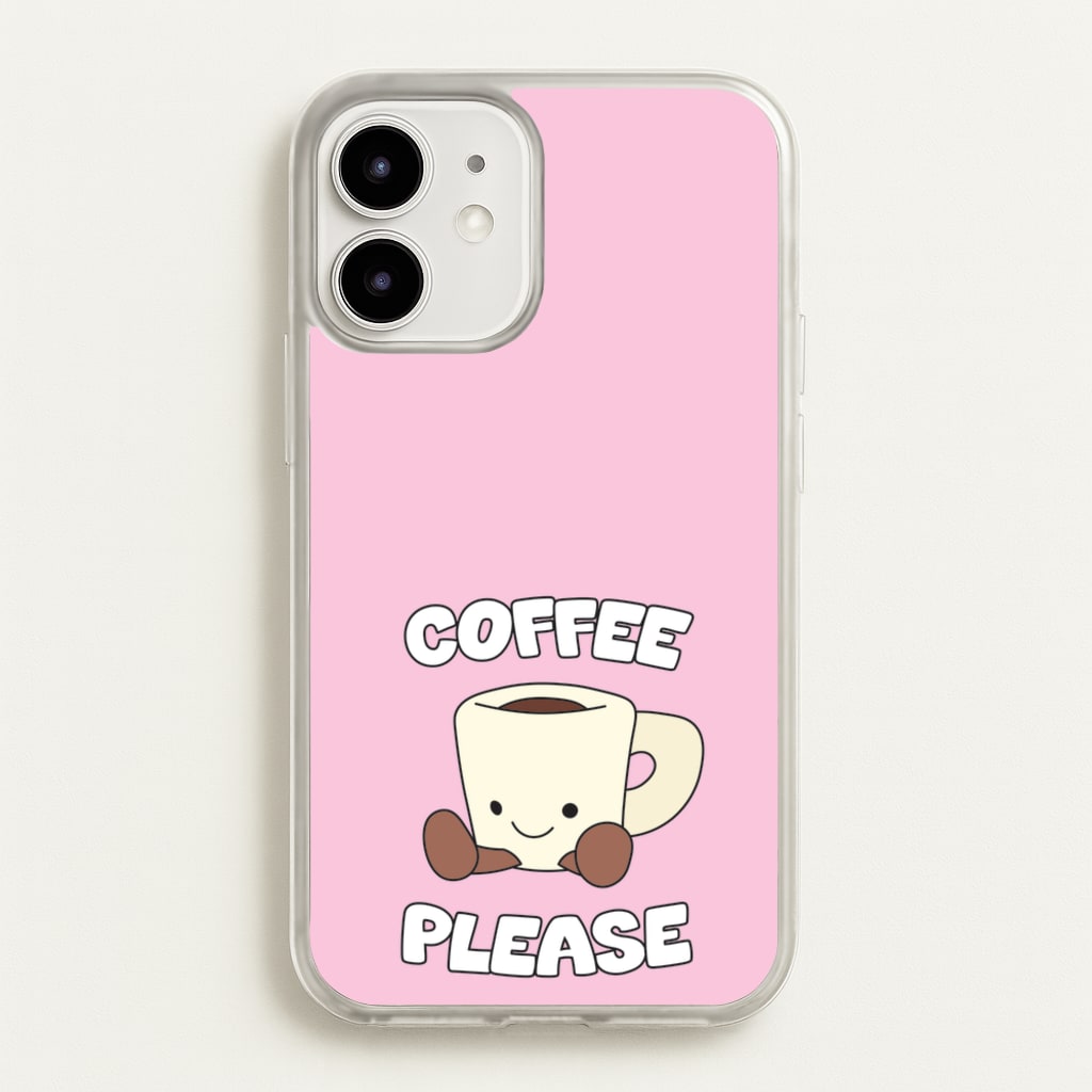 Coffee Please Mug - Plushy Phone Case for iPhone 12 / 12 Pro