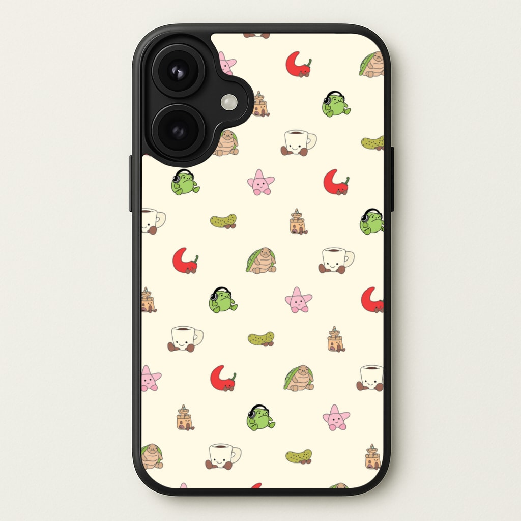 Plushies Pattern Phone Case for iPhone 17